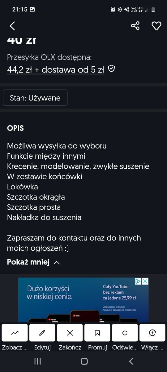 Urządzenie do stylizacji włosów 5w1