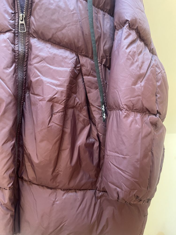 Piekna puchowa kurtka oversize plus size nowa