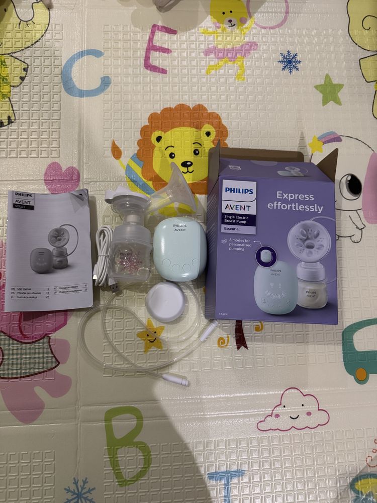 Молоковідсмоктувач Philips Avent, пакети для зберігання та прокладки