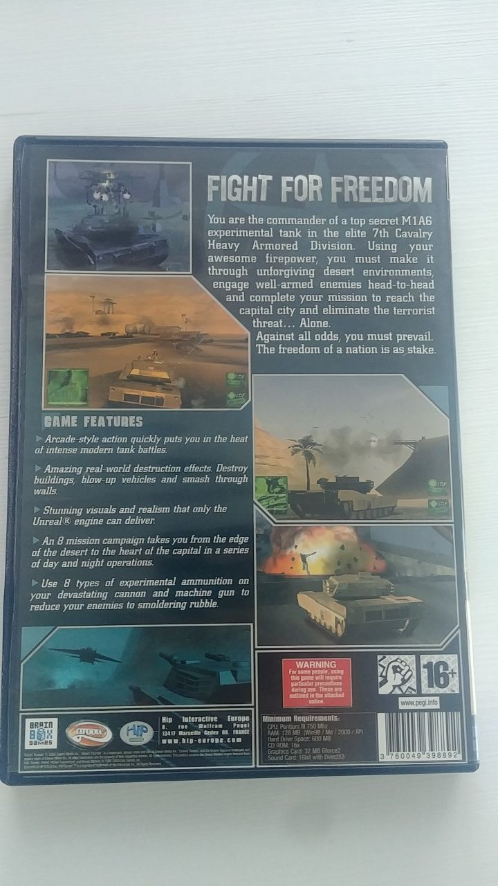 Desert Thunder. PC CD-ROM