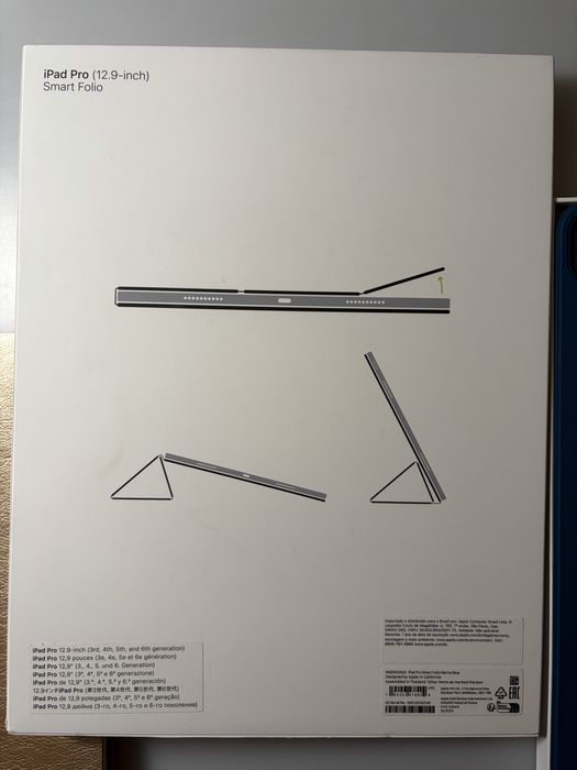 Capa Apple Smart Folio – iPad Pro 12.9” Azul