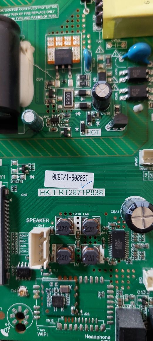 Placa mãe. Silver IP-LE50/4 10884
 HK.T.RT2871P838