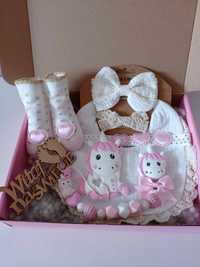 Zestaw Prezentowy baby shower narodziny chrzest prezent baby box