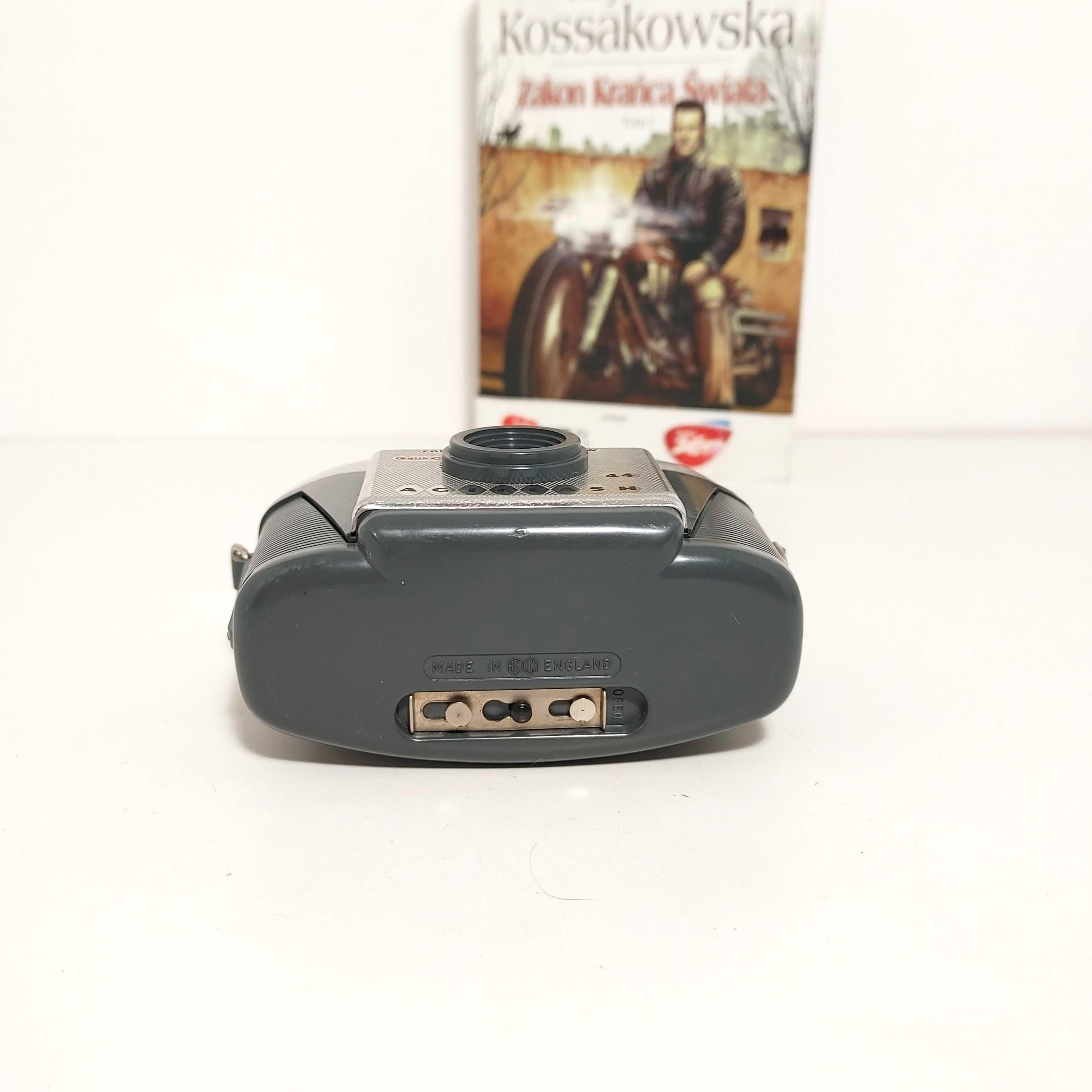 Ciekawy Angielski aparat analogowy Agiflash 44 Agilux  BOX