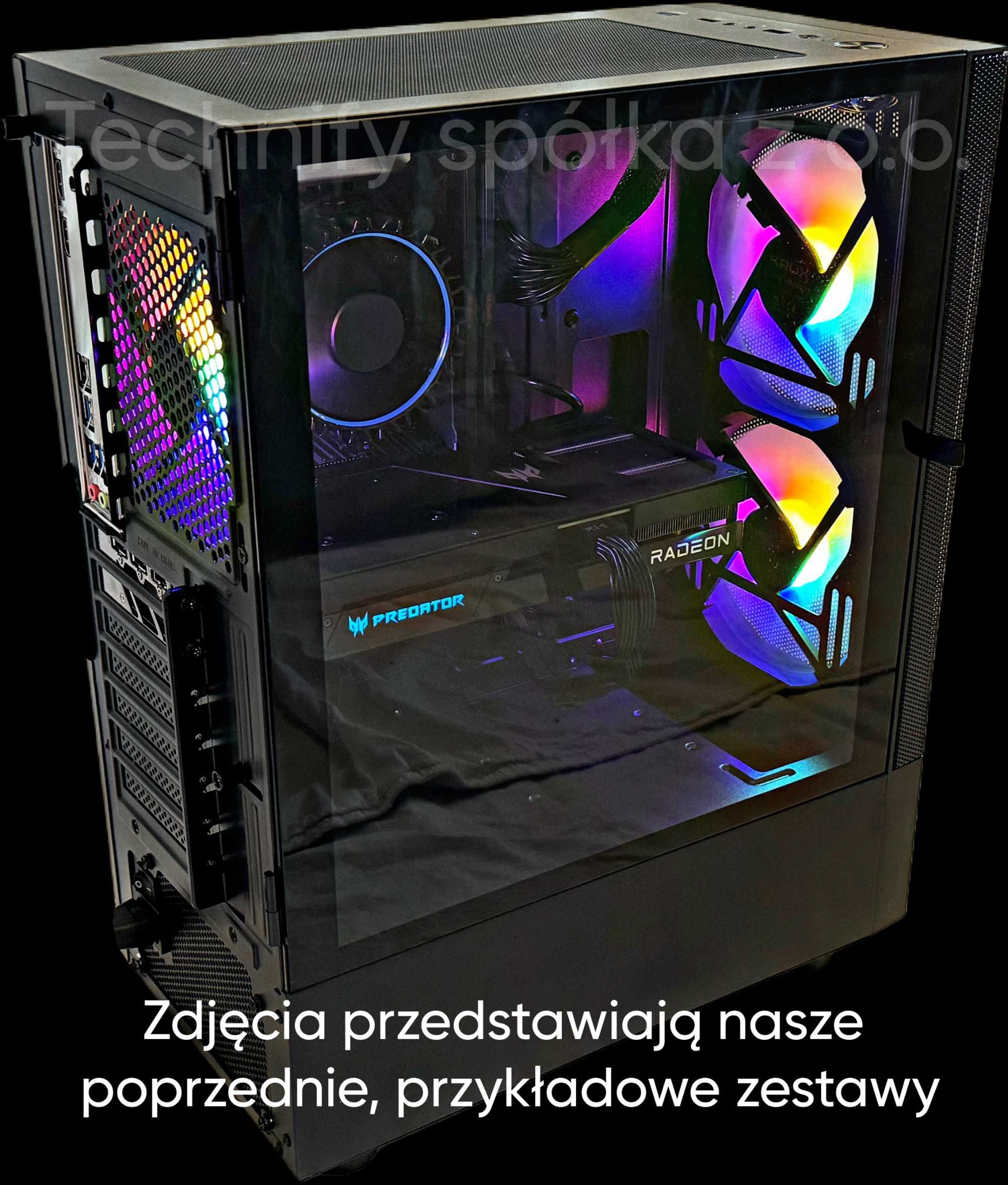 Komputer Gamingowy R5 7500F, RTX 5070, 32GB RAM DDR5, FV 23% NOWOŚĆ!!!