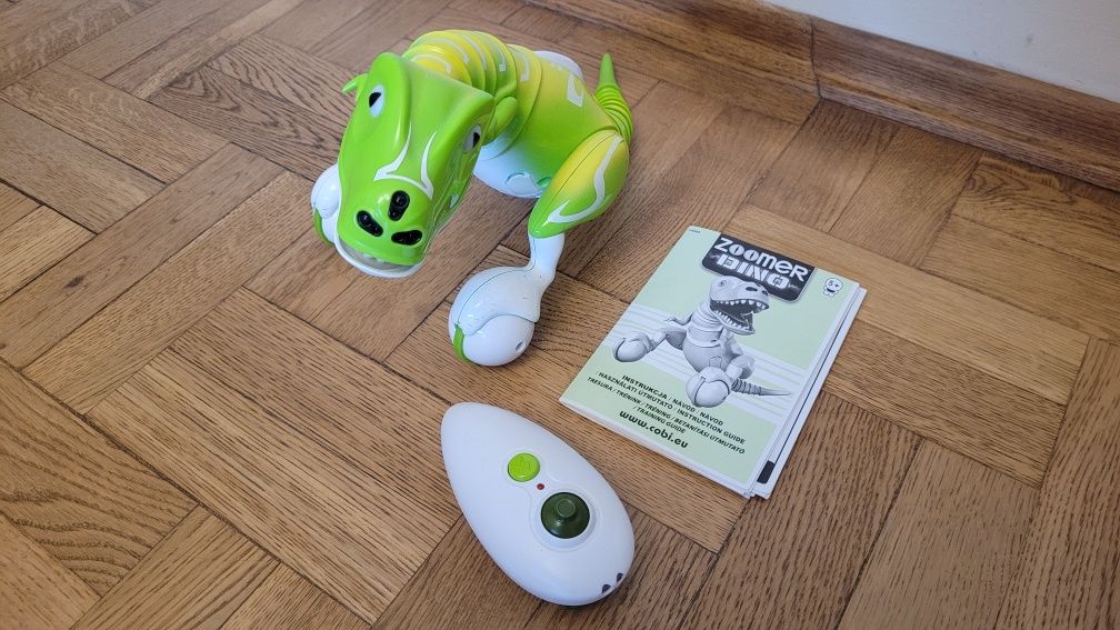 Dino zoomer interaktywny robot dinozaur