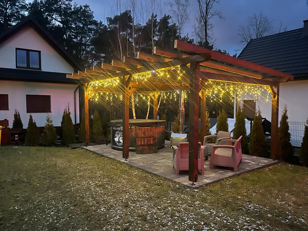 Willa Pod Dębami domek z BALIĄ nad zalewem Chańcza