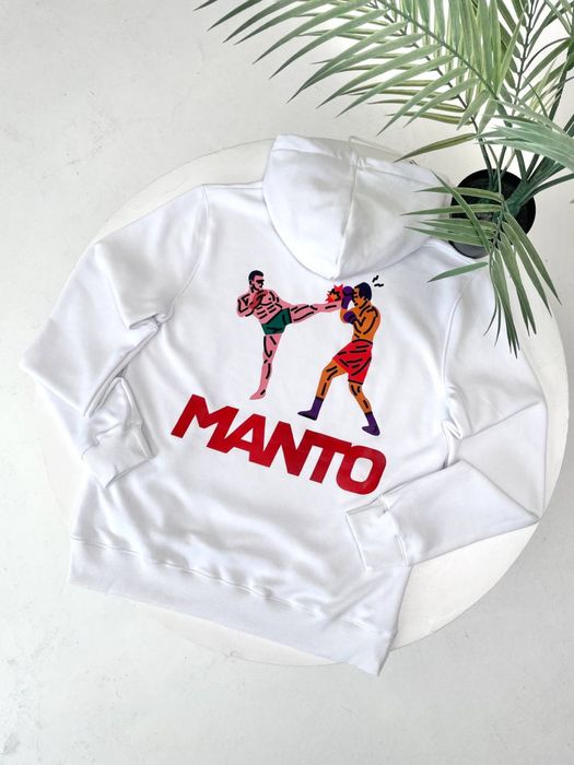 Худі Manto удар/кофта манто чорна/ чоловіче худі манто біле/светр мант