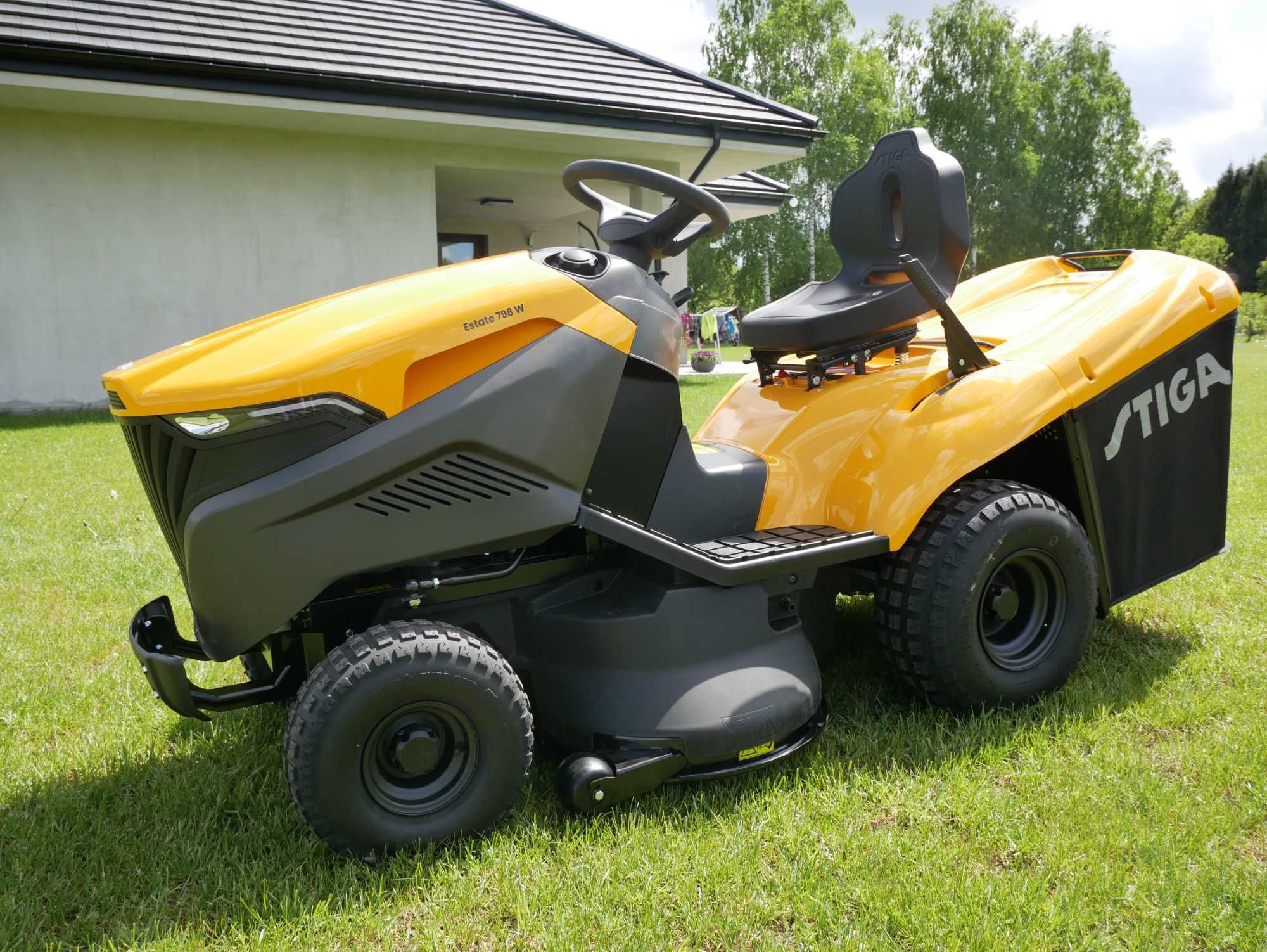 STIGA kosiarka Traktorek 798W Hydro 2 cylindry mocny silnik Gwarancja