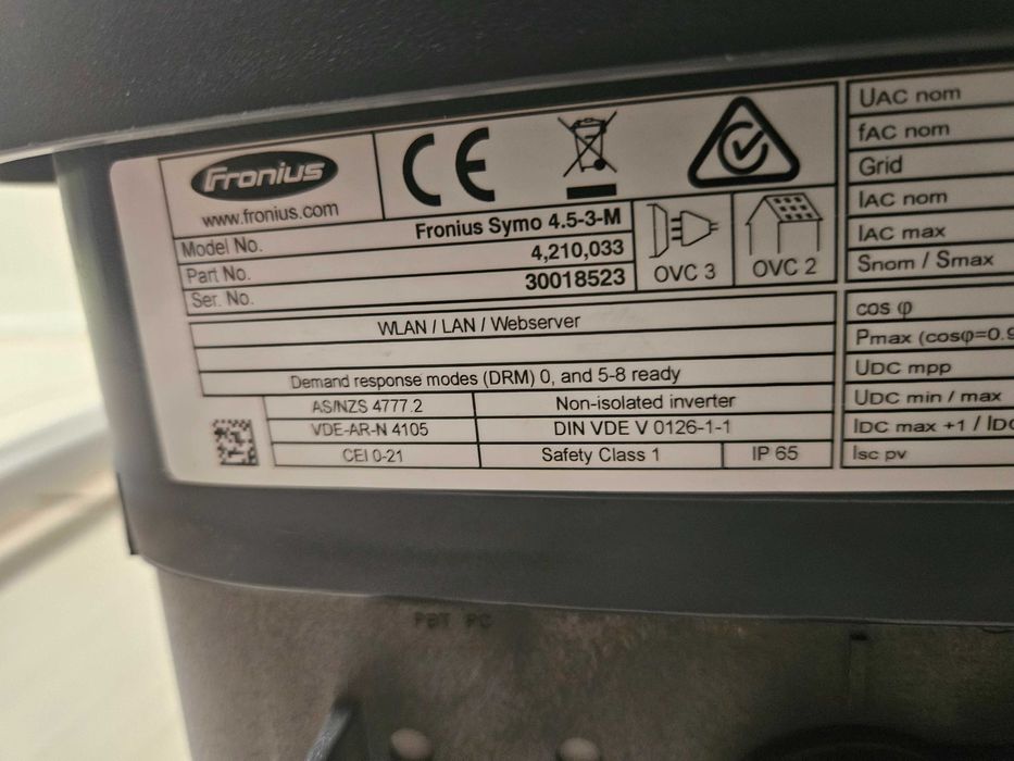 Falownik Fronius 4,5kv
