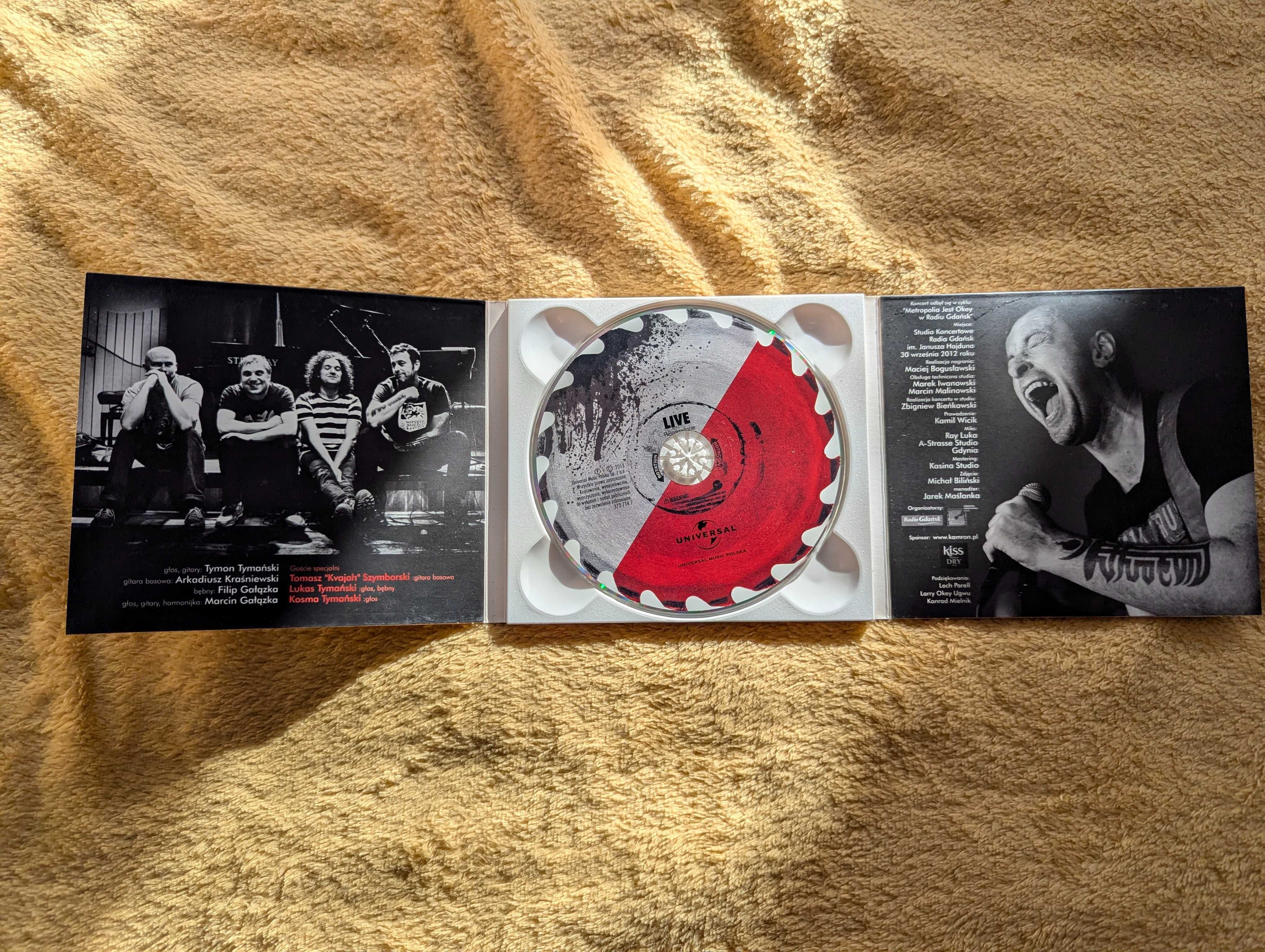 Tymon & The Transistors - Skaczemy Jak Pacynki Live Digipack Płyta CD
