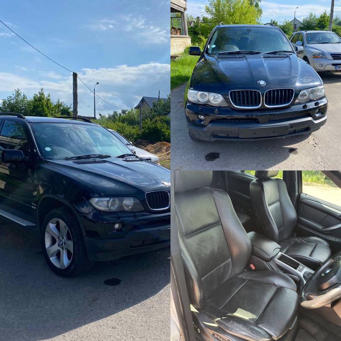 Фара капот BMW X5 e53 крило бампер бмв х5 е53 2004 2005 2006 розборка