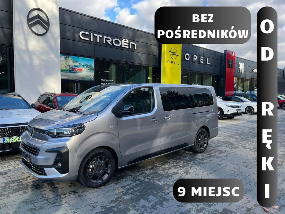 Citroën SpaceTourer XL PLUS | DIESEL 180KM Automat | Konwersja| 9 miejsc