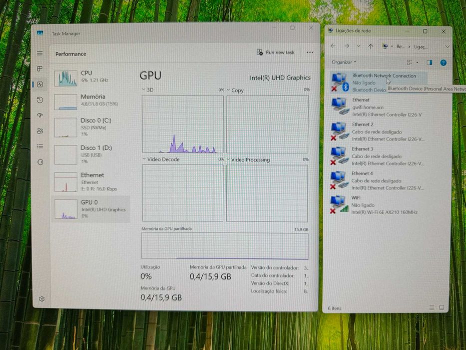 Micro PC / Router, 4x2.5Gb 32Gb, m.2 SSD 1Tb, Wifi 6, Win 11 Pro