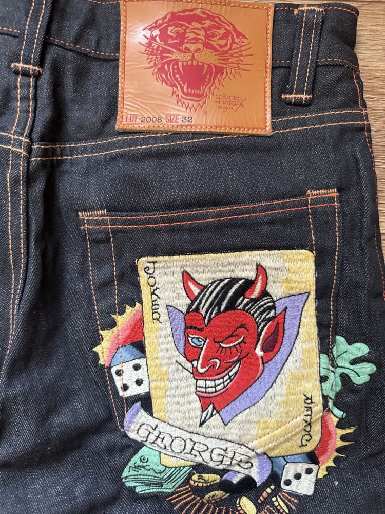Ed Hardy шорты оверсайз