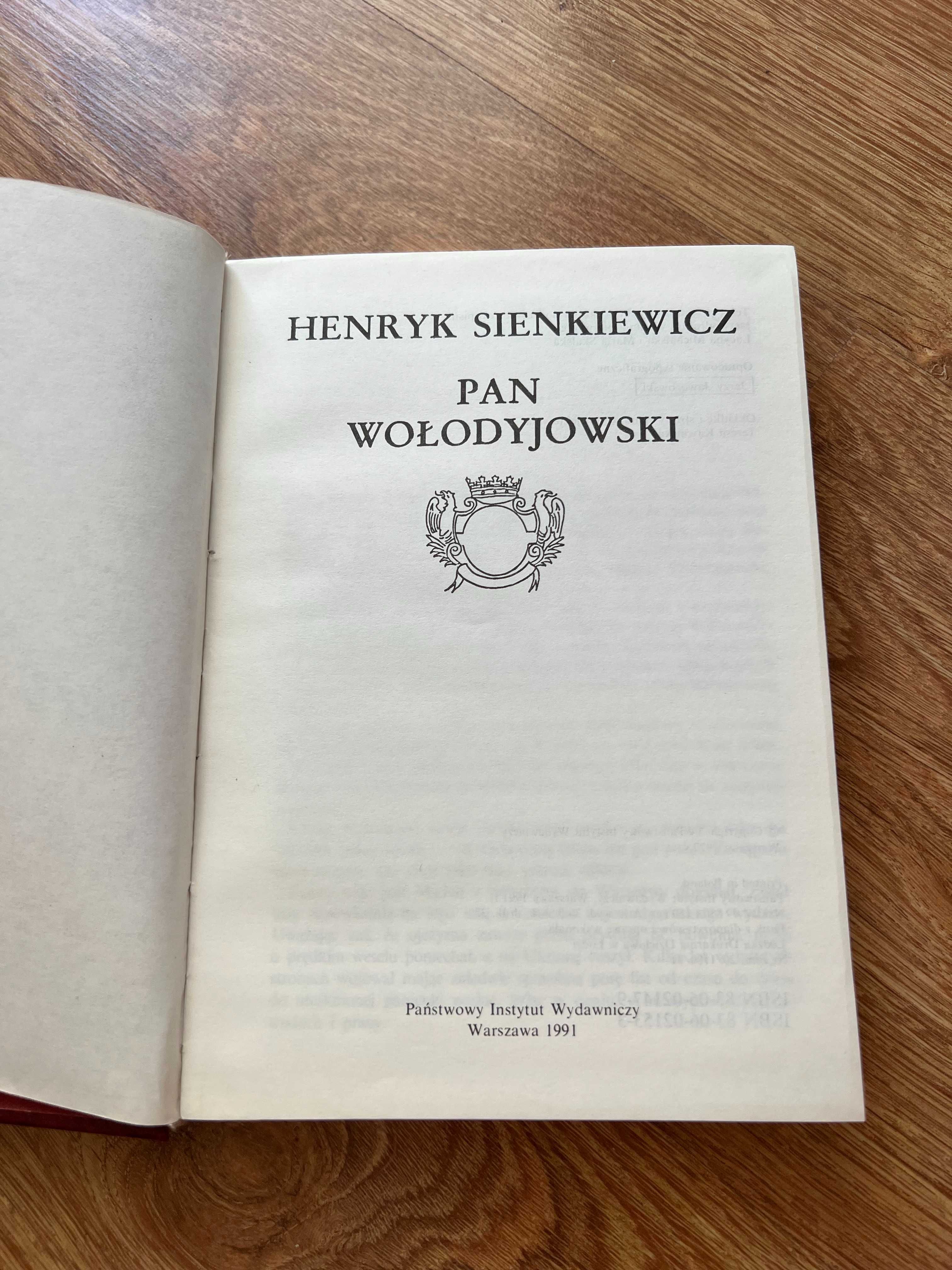 Pan Wołodyjowski, H. Sienkiewicz PIW