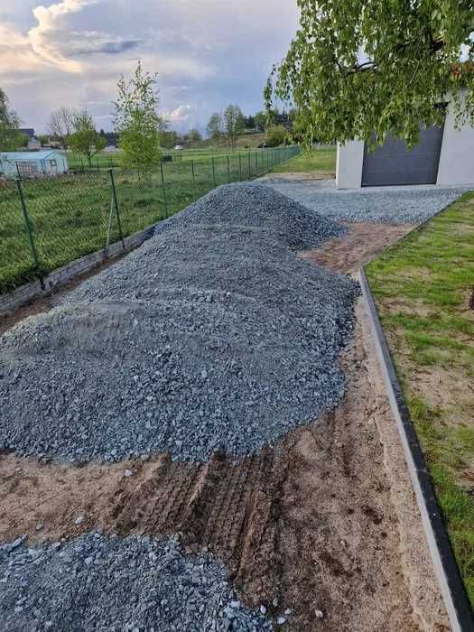 Tłuczeń ,drogowy granitowy,dalmatyńczyk