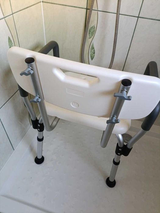 NOWE Krzesło Prysznicowe Taboret Pod Prysznic Stołek 4x Do Kąpieli