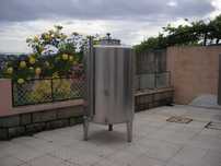 Cuba de inox para vinho 1000 L