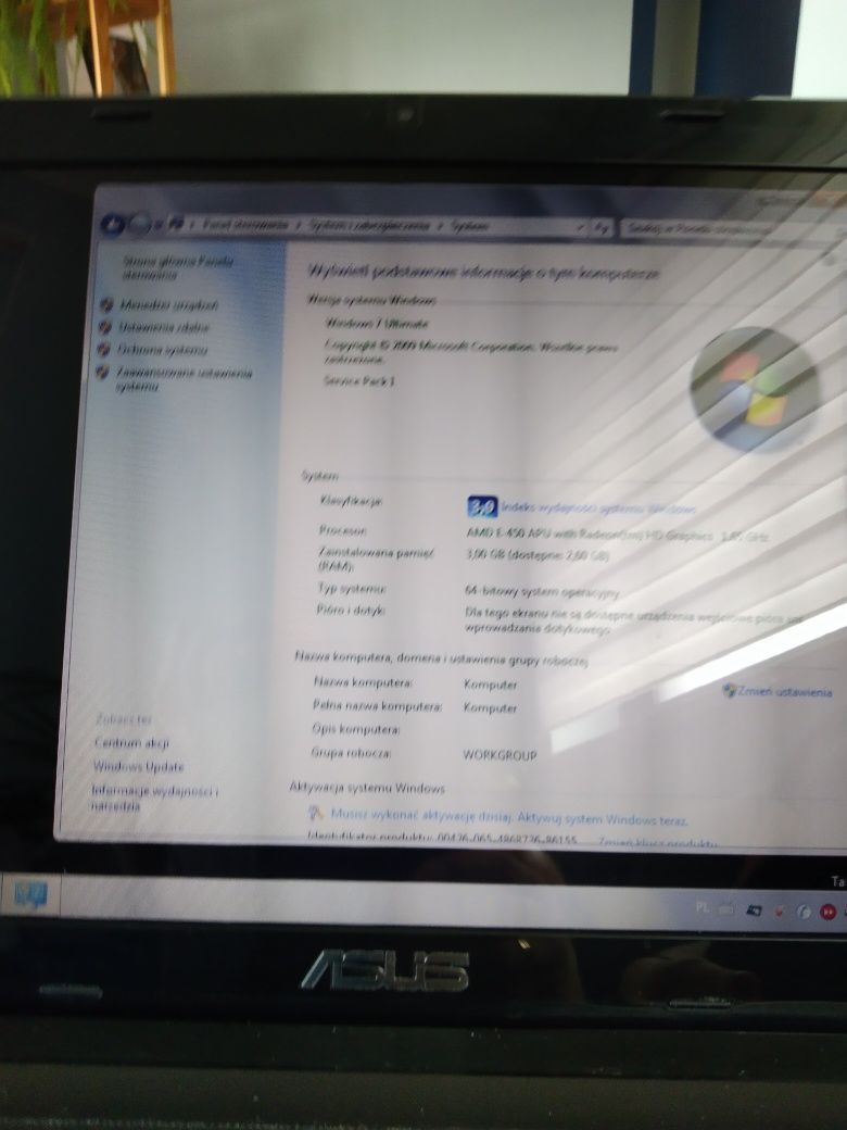 Laptop Asus x53b