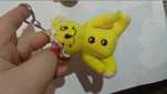 игрушка мягкая фирменный желтый мишка медведь брелок
