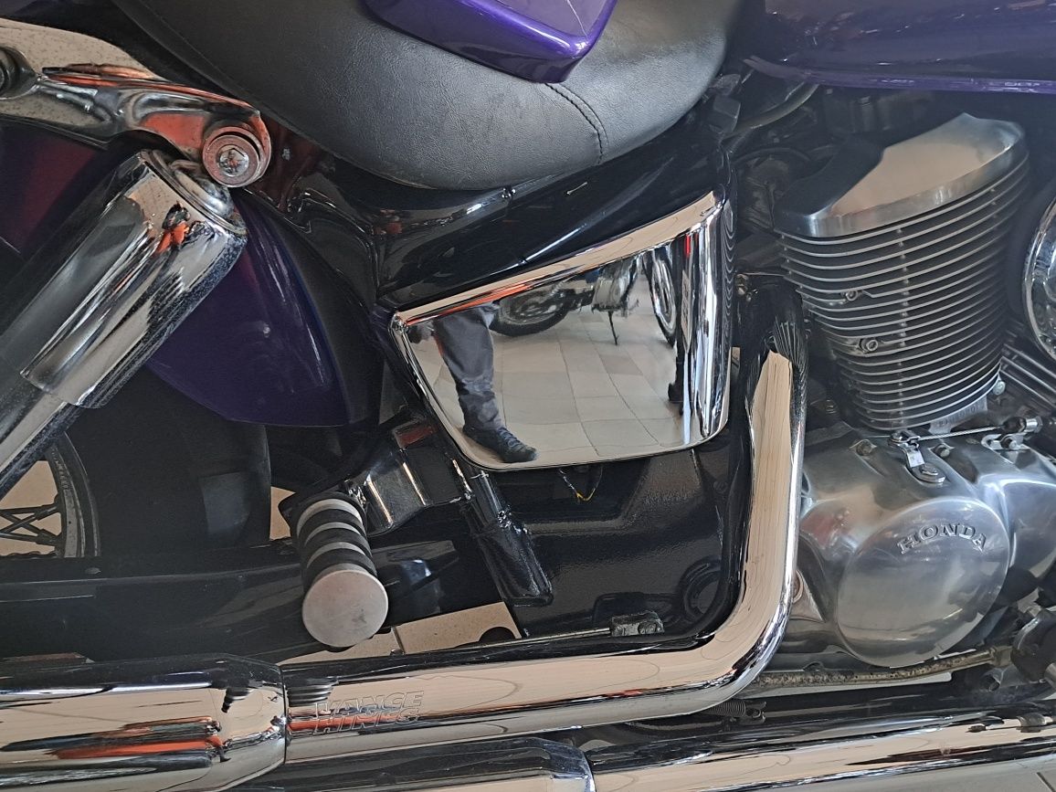 Oslona ,boczek plastik chromowany Honda Shadow 750