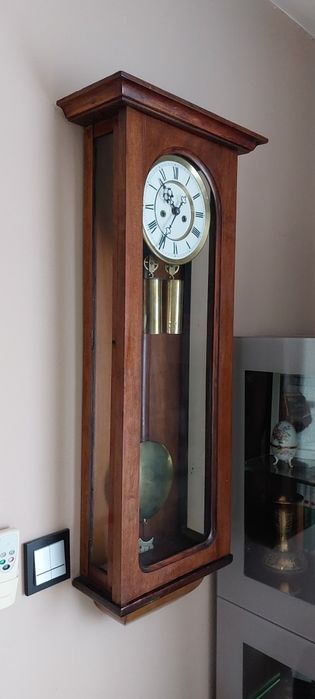 Stary zegar linkowy Becker Artdeco