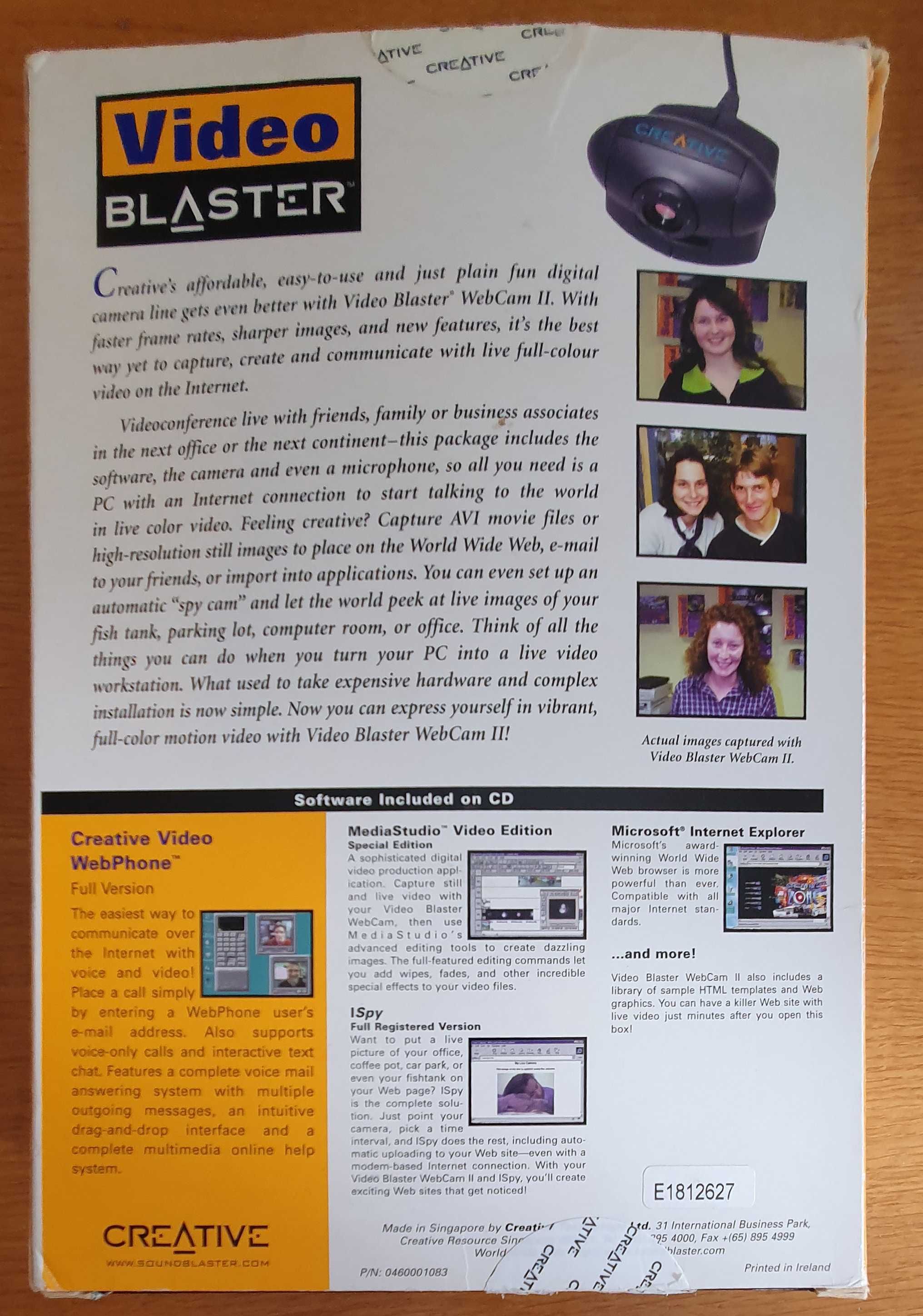 Creative Video Blaster Web Cam II