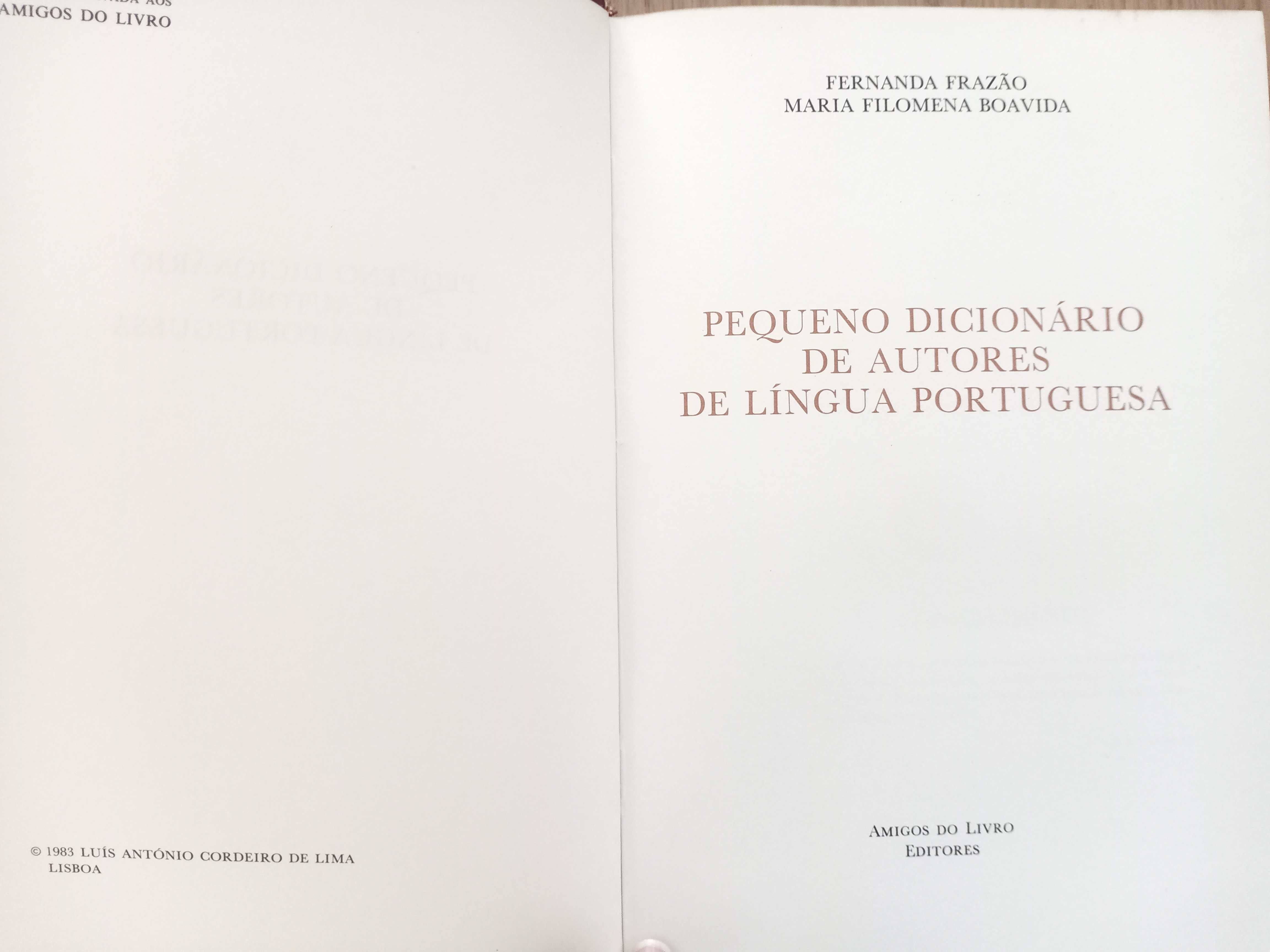 Dicionário de Autores de Língua Portuguesa