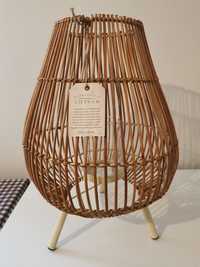 Lampion bambusowy ręcznie robiony,NOWY z metką,made inVietnam,wys.45cm