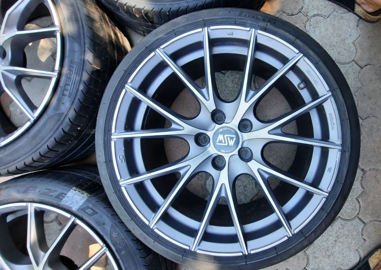 Диски 19 Bmw OZ 5/120 f30 f10 разноширокие