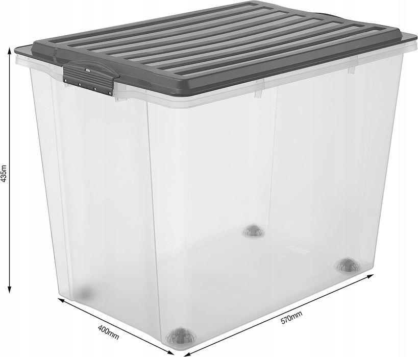 7722 Rotho Compact 3x70l Zestaw Pojemników outlet