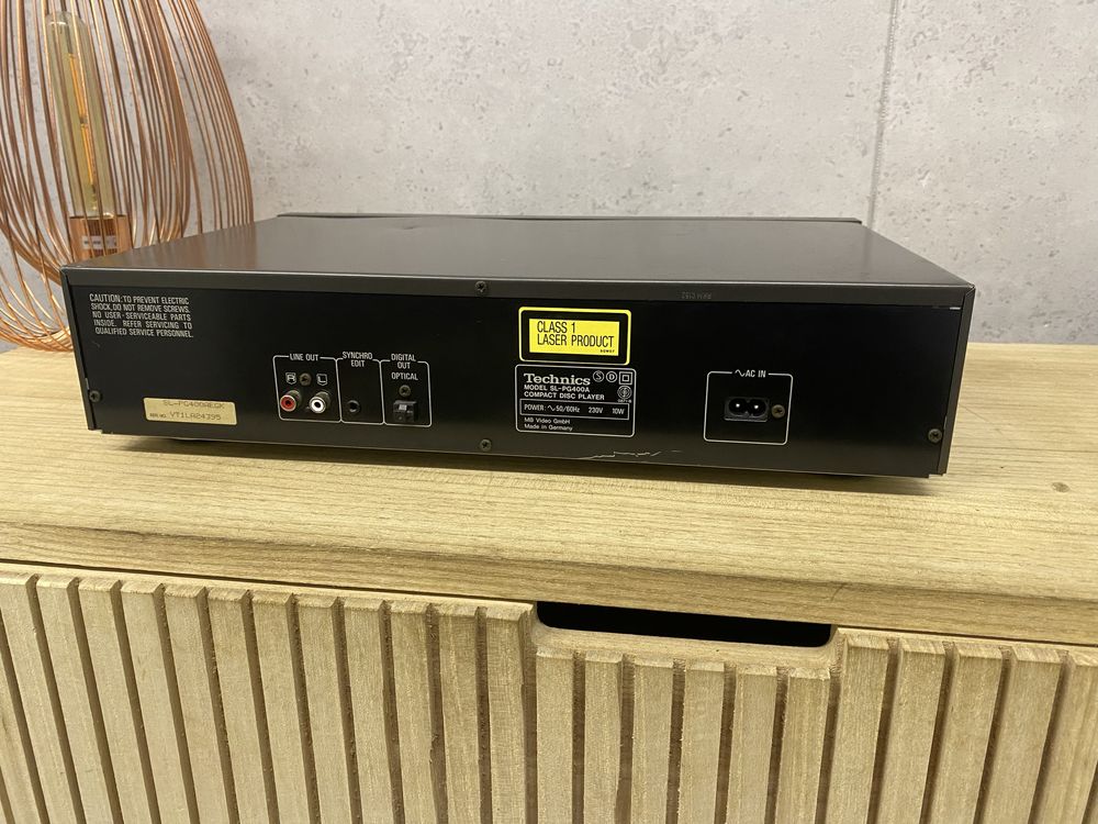 Technics SL-PG400A - odtwarzacz CD, pilot, zadbany z kolekcji