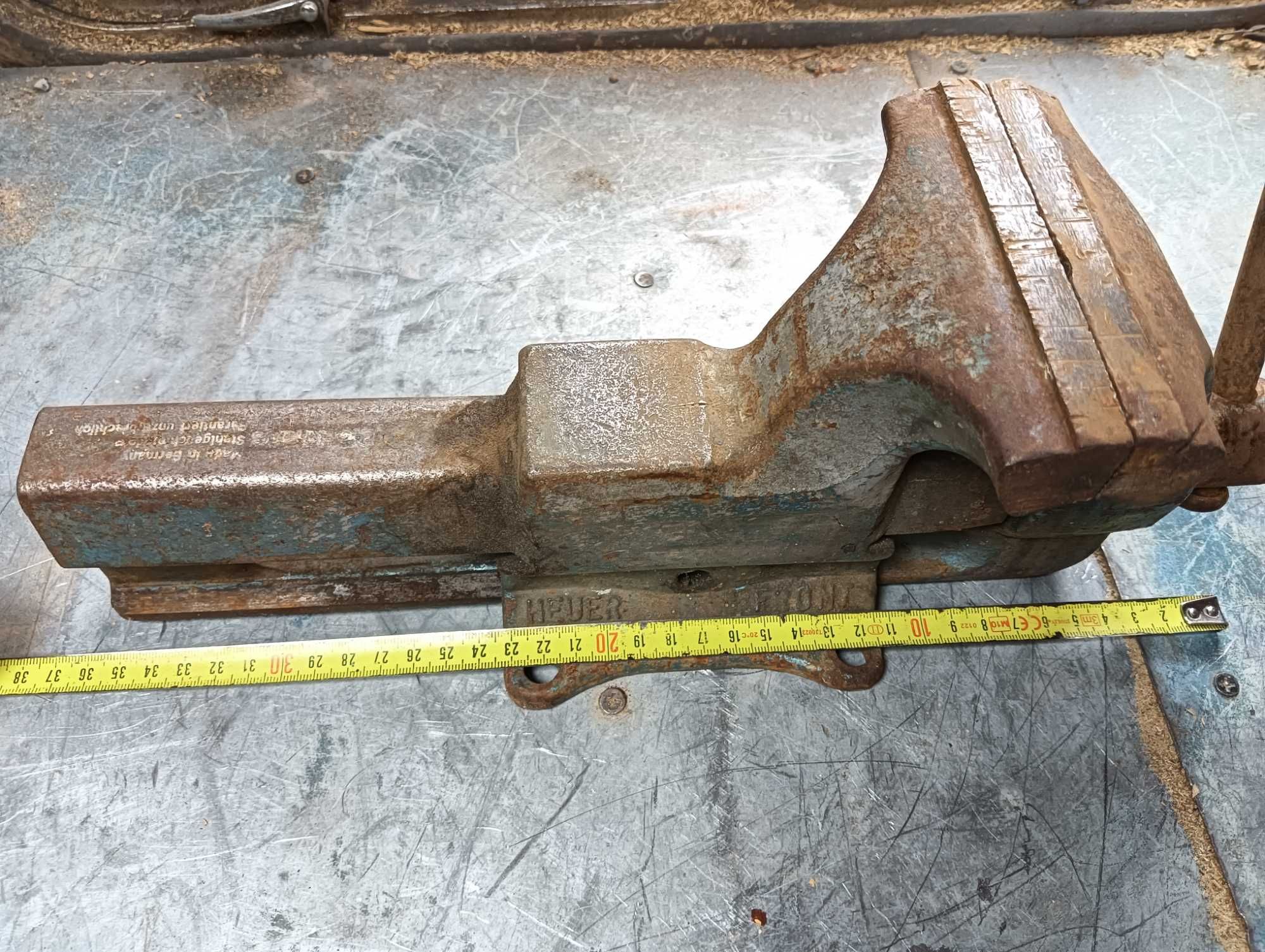Imadło stalowe 120mm niemieckie ścisk zacisk