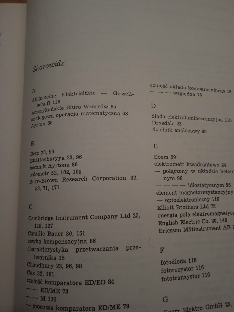 Komparatory Elektryczne Pomiarowe