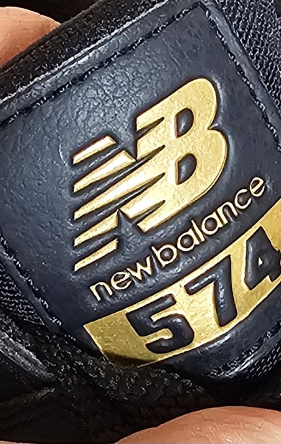 Czarne New Balance 574 damskie sneakersy r.36.5