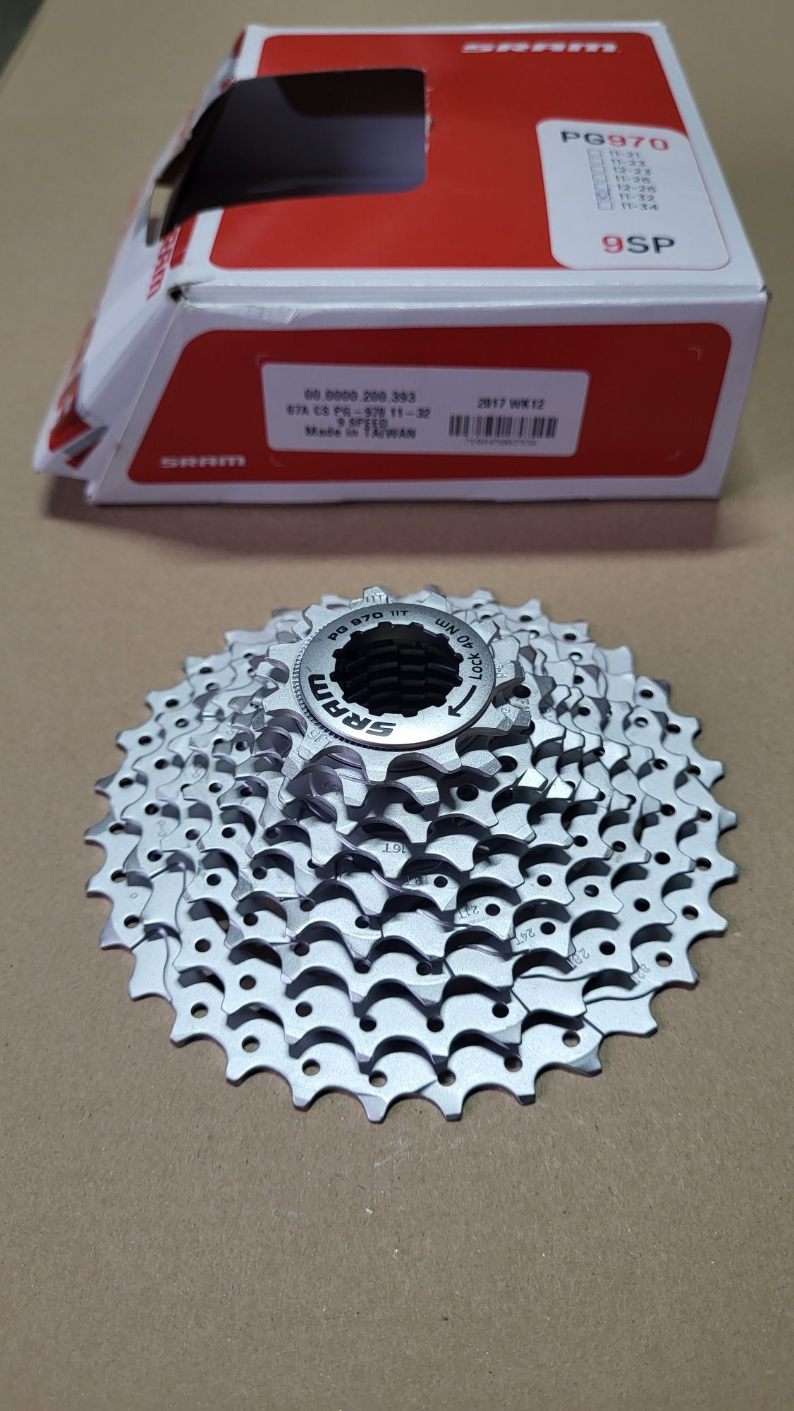 Касета Sram PG970 (9 шв 11-32т)
