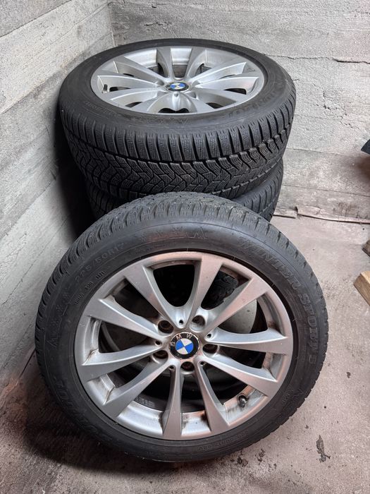 Komplet kół zimowych 8-9mm BMW 5x120 z czujnikami