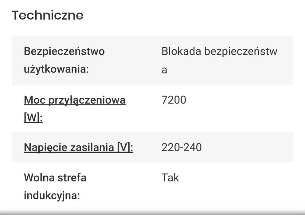 Płyta indukcyjna WHIRLPOOL WL S2760 BF/S