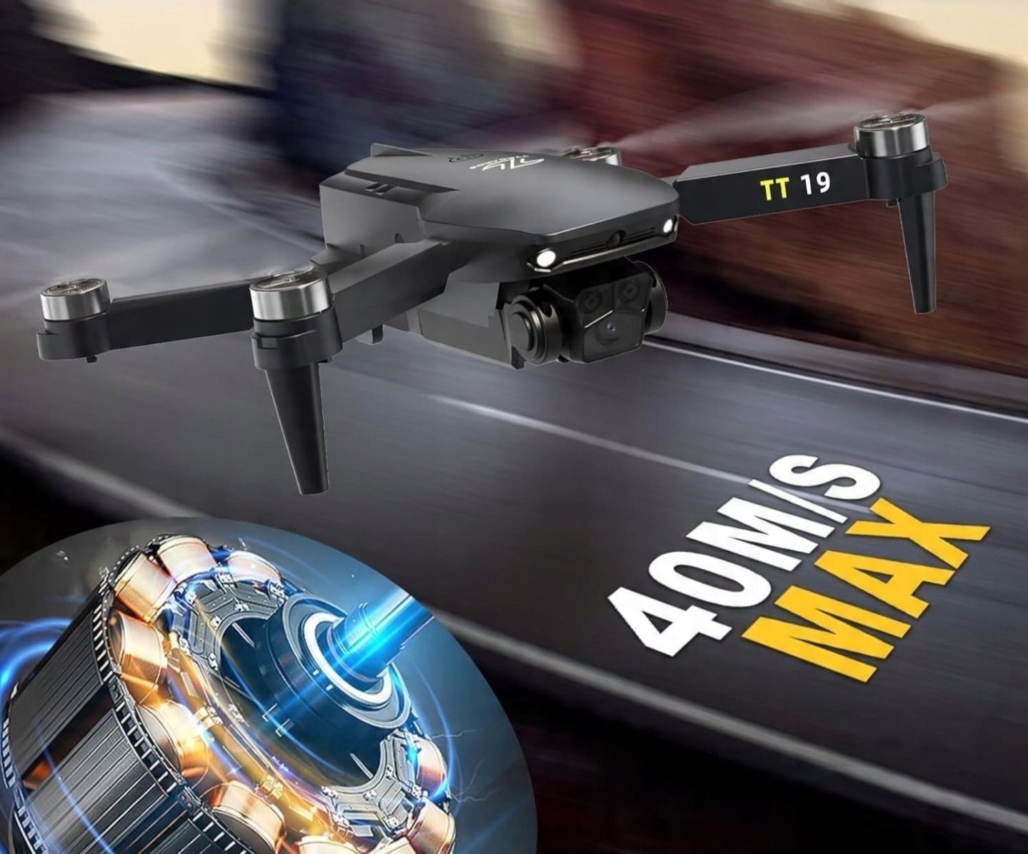Dron TT 19 mały kamera 4K