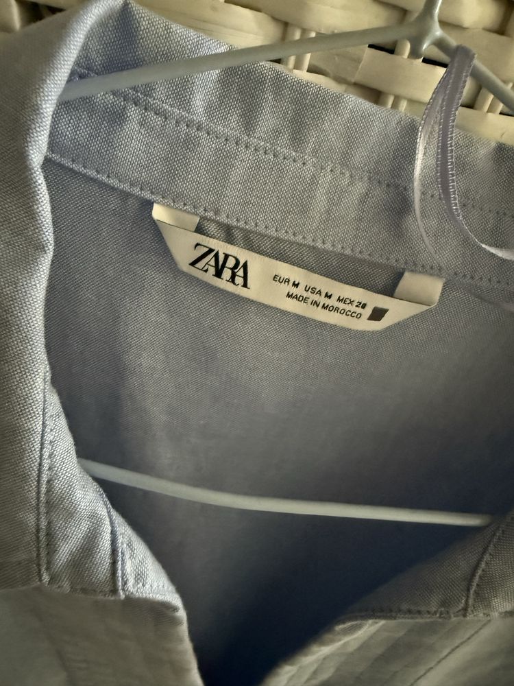 Komplet 3 sukienkek koszulowych Zara M 38 koszula koszulowa sukienka