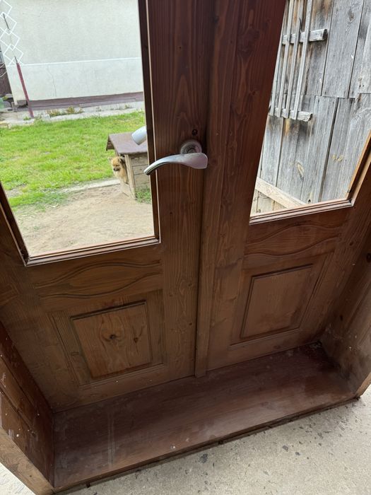 Двері міжкімнатні, деревʼяні, сосна, 220:122