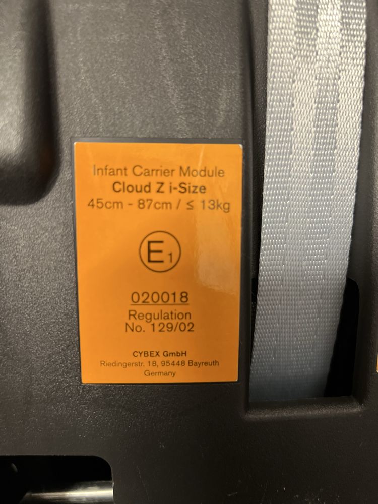 Cybex Cloud Z i-Size Platinium