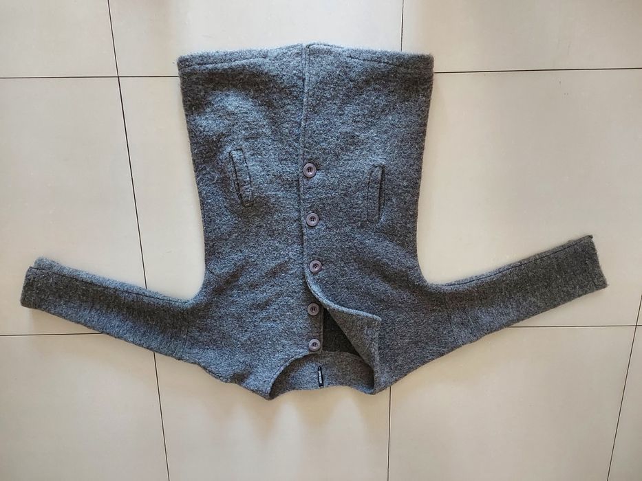 Płaszcz damski w kolorze szarym w rozmiarze M