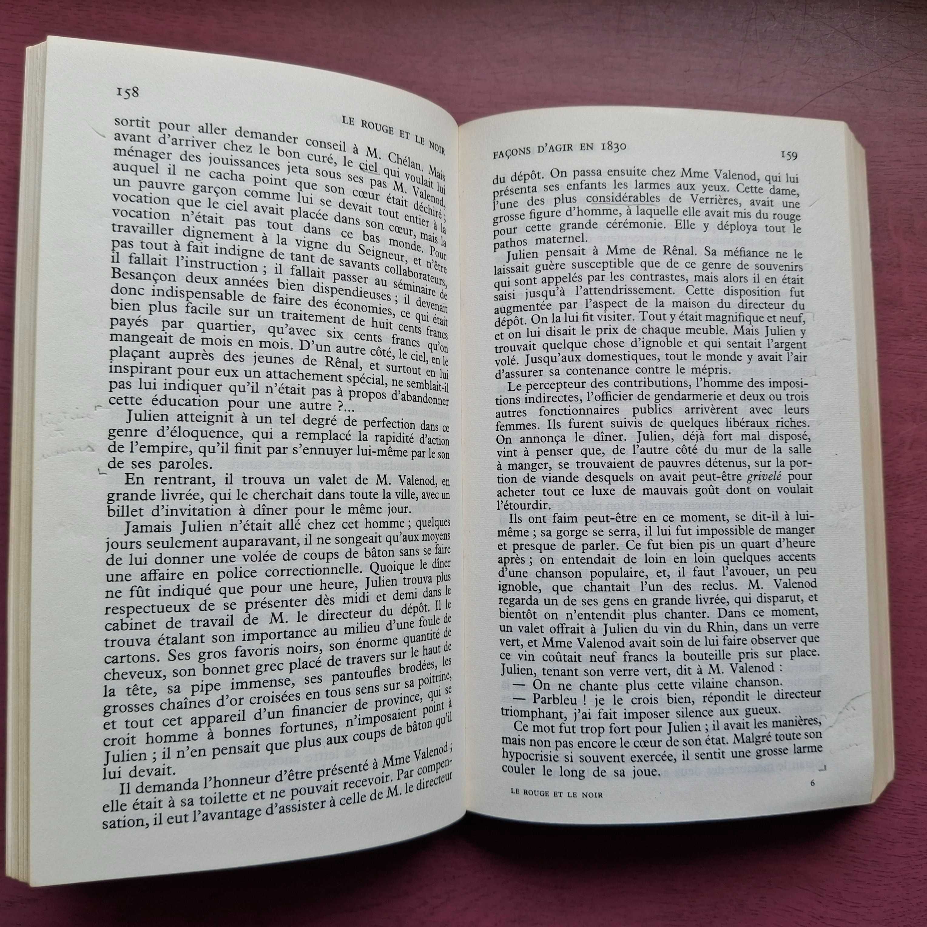 Stendhal : Le rouge et le noir (Czerwone i czarne)
