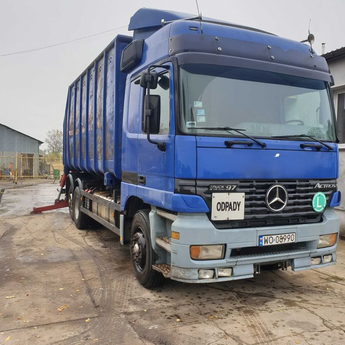 Mercedes Actros 2540 Loglift F240SL udźwig 5,800