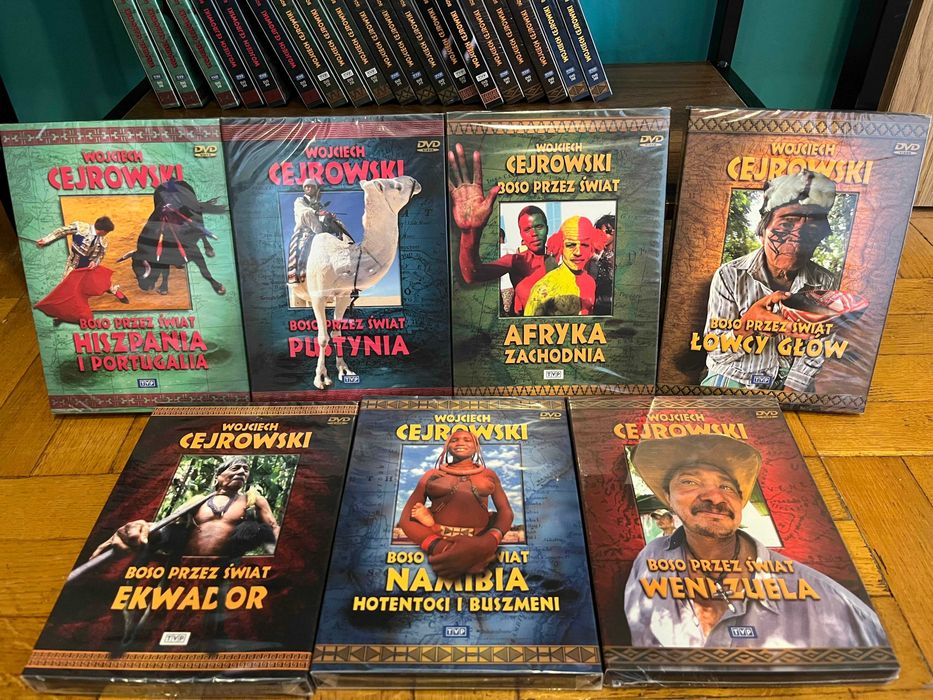 Cejrowski - 7 Nowych! Płyt podróżniczych DVD