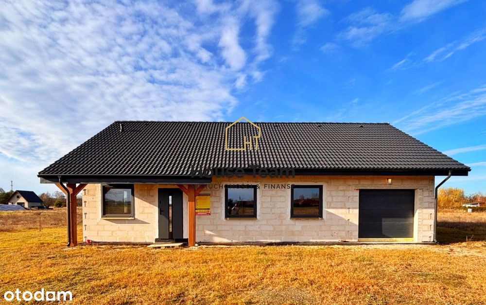Nieduży dom do wykończenia - 118 m2, Małe Rudy