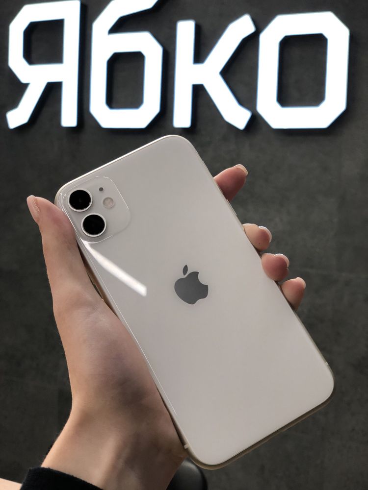 б/у iPhone 11 64/128 white/black/ RED/Purple/Green Ябко