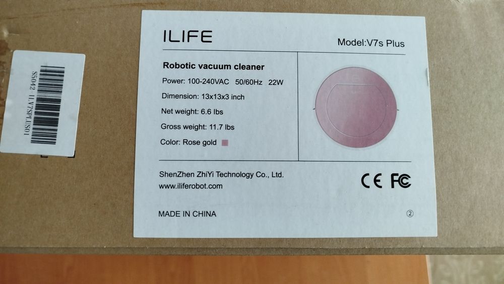 Робот пылесос Ilife v7s Plus